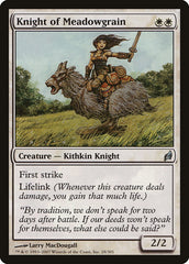 Cavaleiro de Campinagrão / Knight of Meadowgrain - Magic: The Gathering - MoxLand