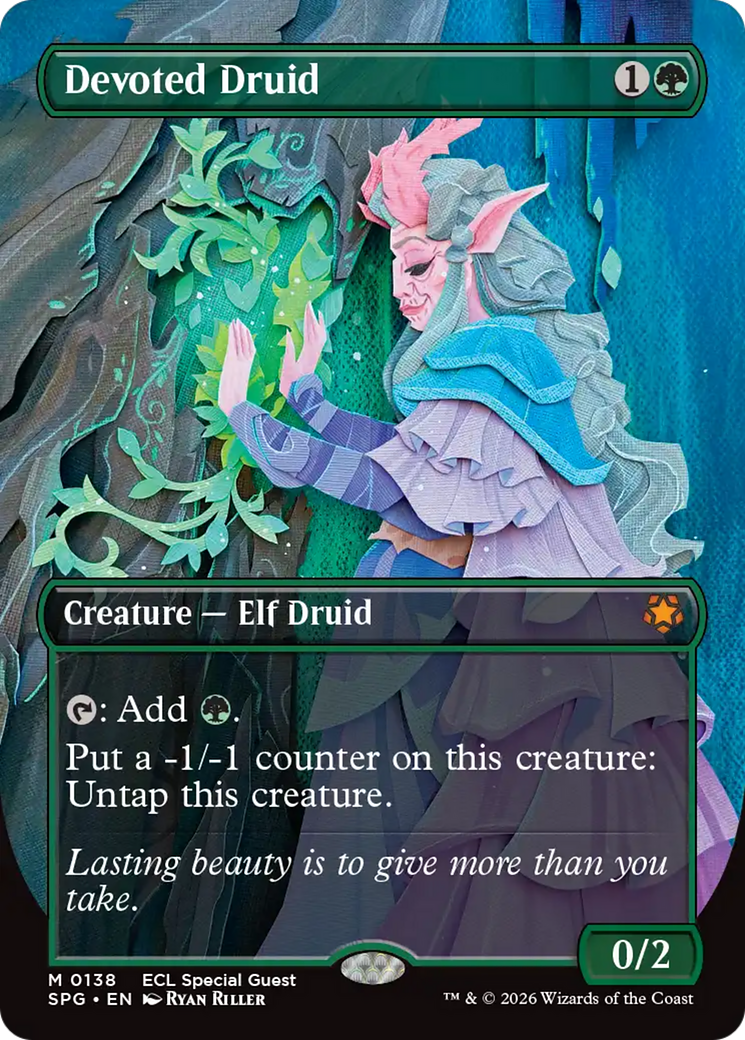 Druida Devotado / Devoted Druid - Magic: The Gathering - MoxLand