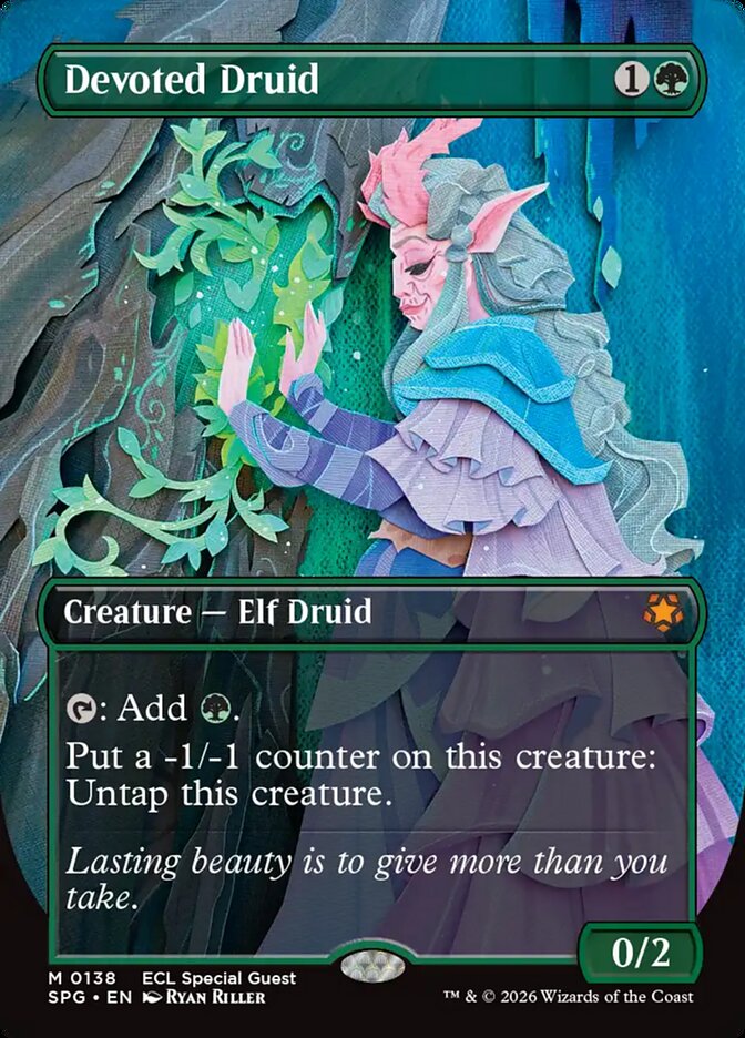 Druida Devotado / Devoted Druid - Magic: The Gathering - MoxLand