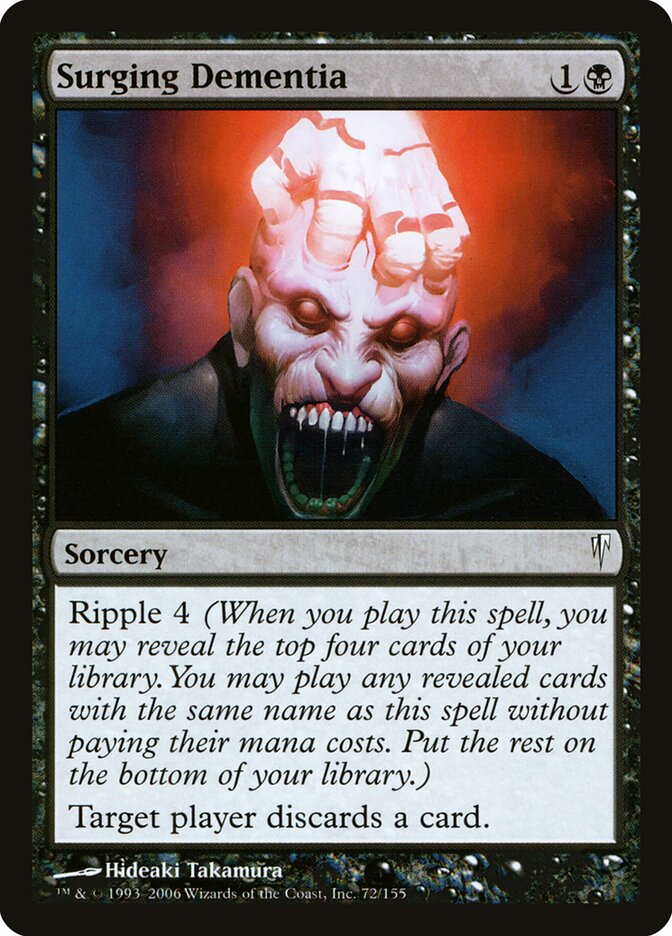 Demência Ondulante / Surging Dementia - Magic: The Gathering - MoxLand