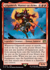 Gilgamesh, Mestre de Armas / Gilgamesh, Master-at-Arms - Magic: The Gathering - MoxLand