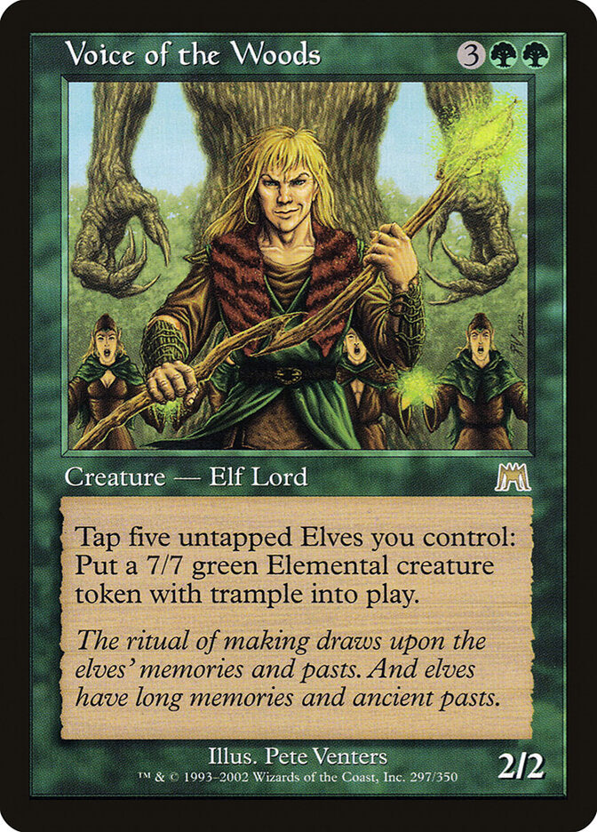 Voz das Matas / Voice of the Woods - Magic: The Gathering - MoxLand