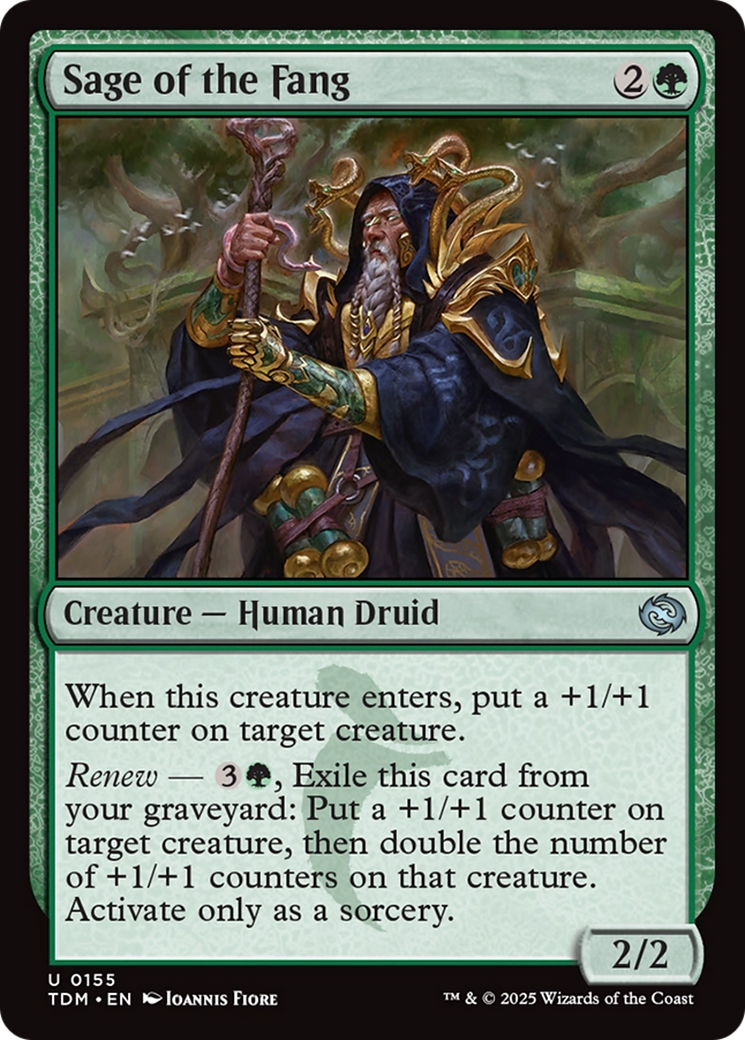 Sábio da Presa / Sage of the Fang - Magic: The Gathering - MoxLand