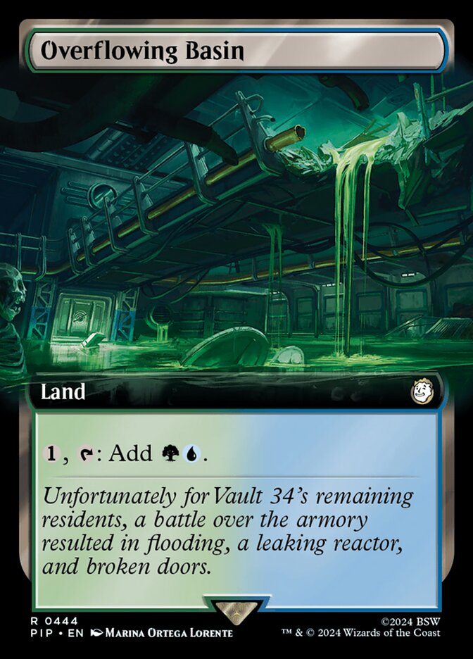 Overflowing Basin - Magic: The Gathering - MoxLand