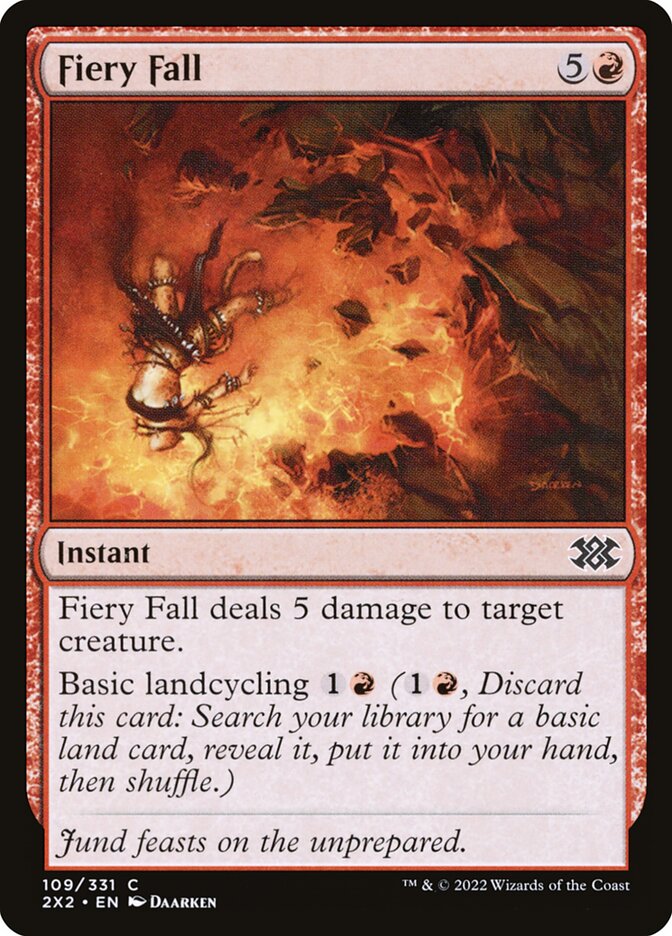 Queda Ardente / Fiery Fall - Magic: The Gathering - MoxLand