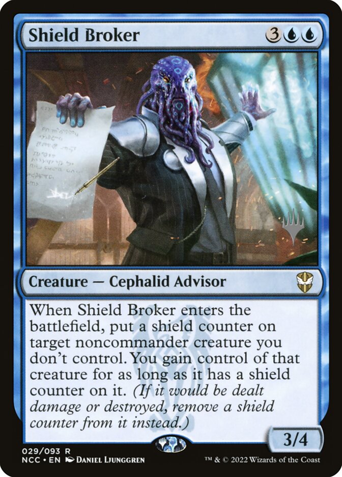 Mediador do Escudo / Shield Broker - Magic: The Gathering - MoxLand