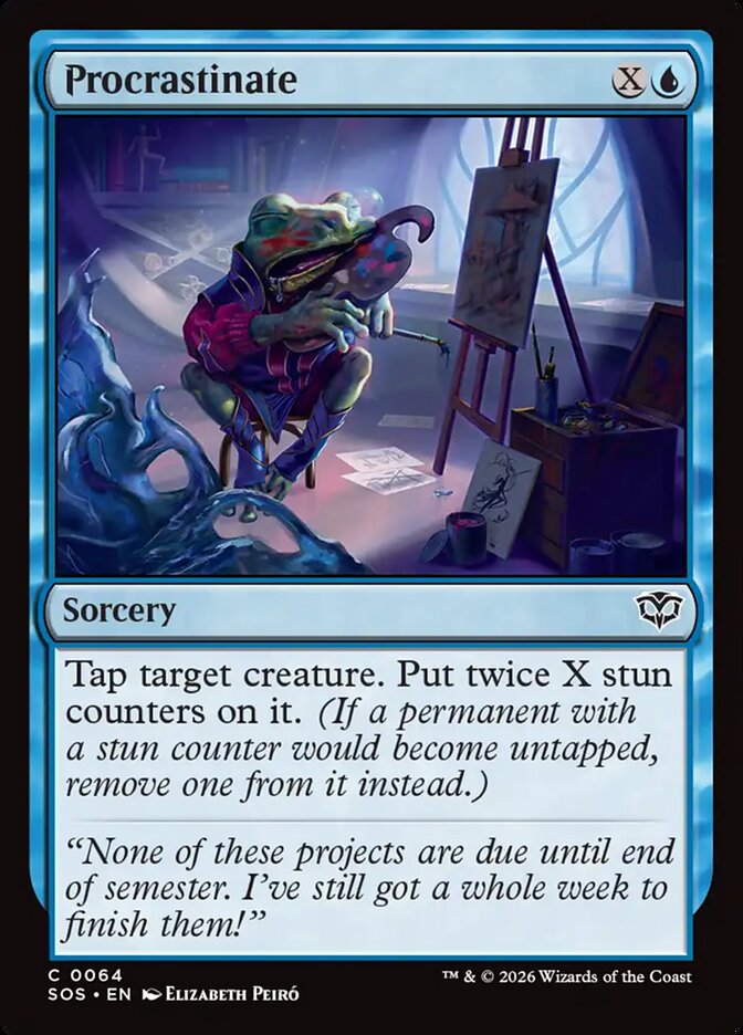Procrastinate - Magic: The Gathering - MoxLand