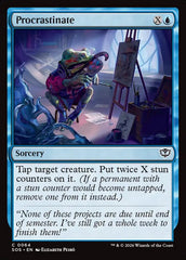 Procrastinate - Magic: The Gathering - MoxLand