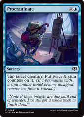 Procrastinate - Magic: The Gathering - MoxLand