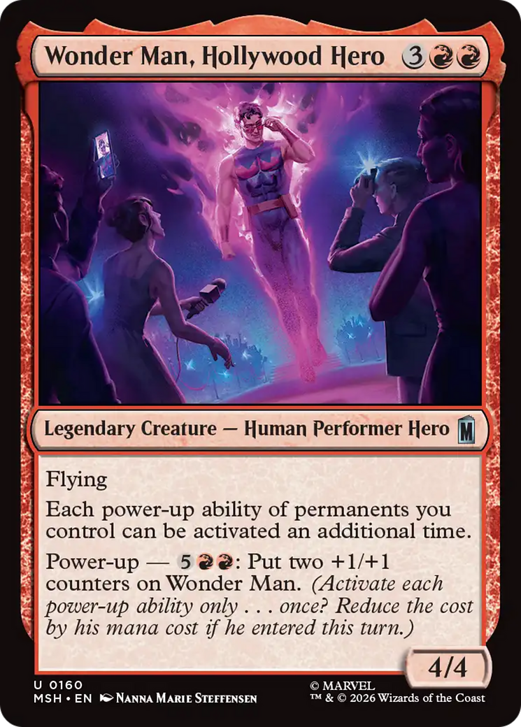 Wonder Man, Hollywood Hero - Magic: The Gathering - MoxLand