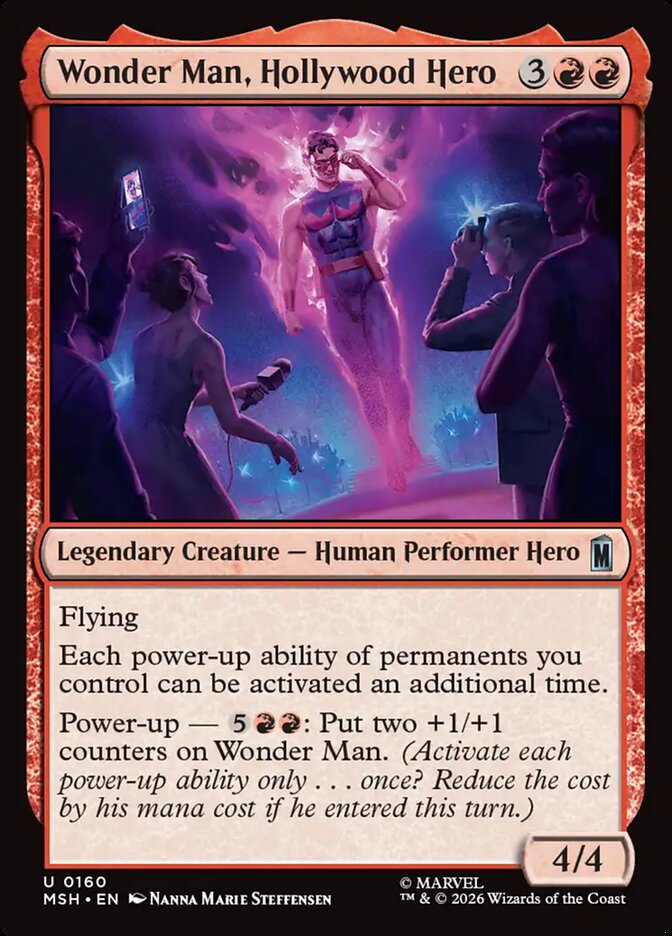 Wonder Man, Hollywood Hero - Magic: The Gathering - MoxLand