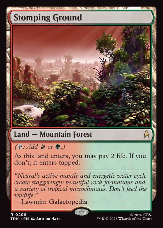 Solo Pisoteado / Stomping Ground - Magic: The Gathering - MoxLand