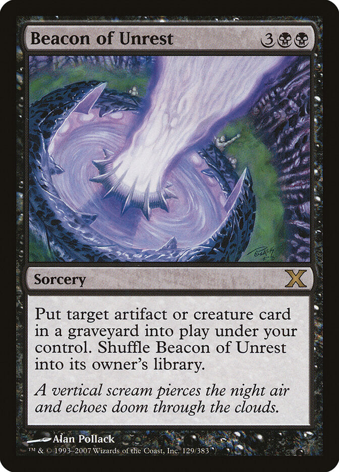 Guia da Inquietação / Beacon of Unrest - Magic: The Gathering - MoxLand