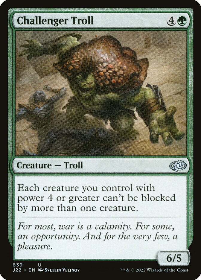 Trol Desafiante / Challenger Troll - Magic: The Gathering - MoxLand