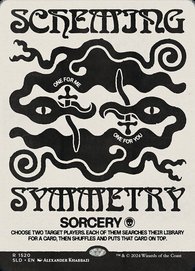 Simetria Subterfugiosa / Scheming Symmetry - Magic: The Gathering - MoxLand