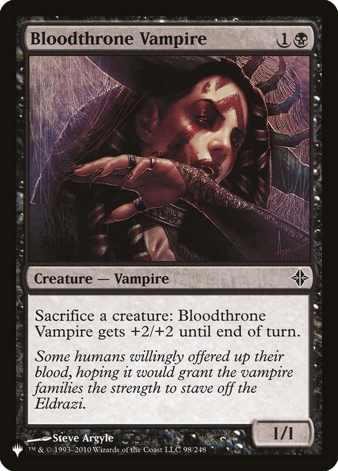 Vampiro do Sangue Real / Bloodthrone Vampire - Magic: The Gathering - MoxLand