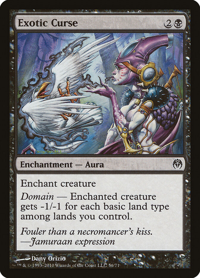 Maldição Exótica / Exotic Curse - Magic: The Gathering - MoxLand