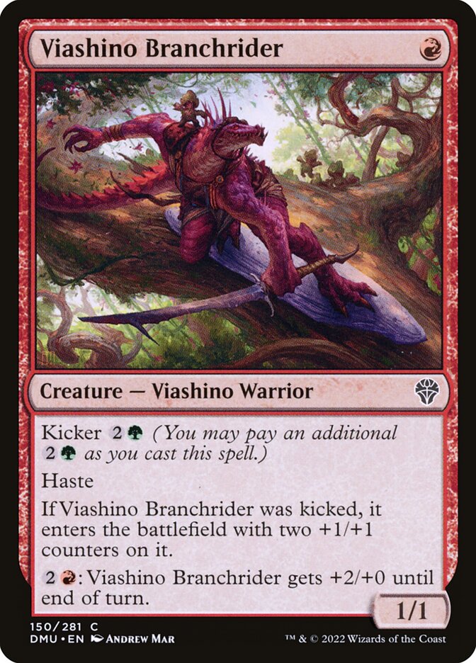 Surfista da Mata Viashino / Viashino Branchrider - Magic: The Gathering - MoxLand