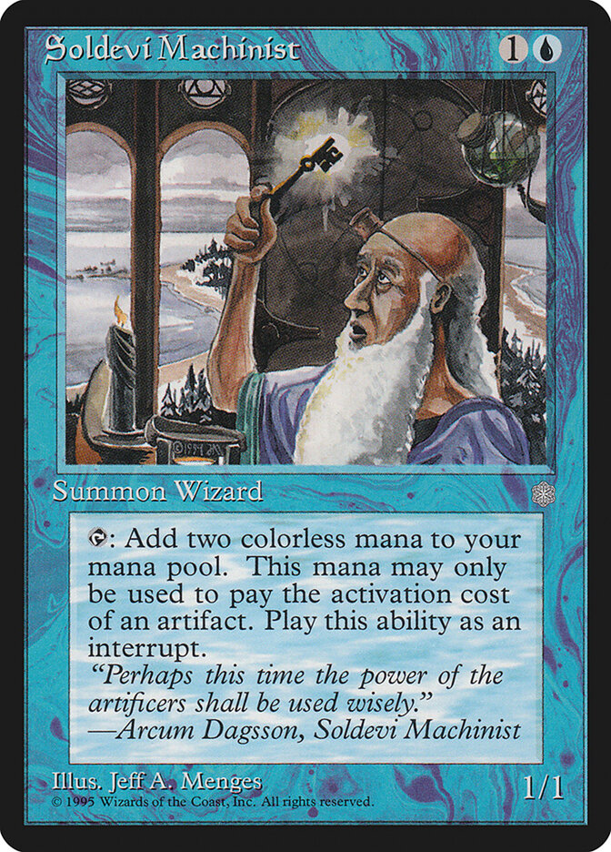 Artífice Soldeviano / Soldevi Machinist - Magic: The Gathering - MoxLand