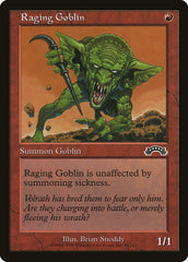Goblin Enfurecido / Raging Goblin - Magic: The Gathering - MoxLand