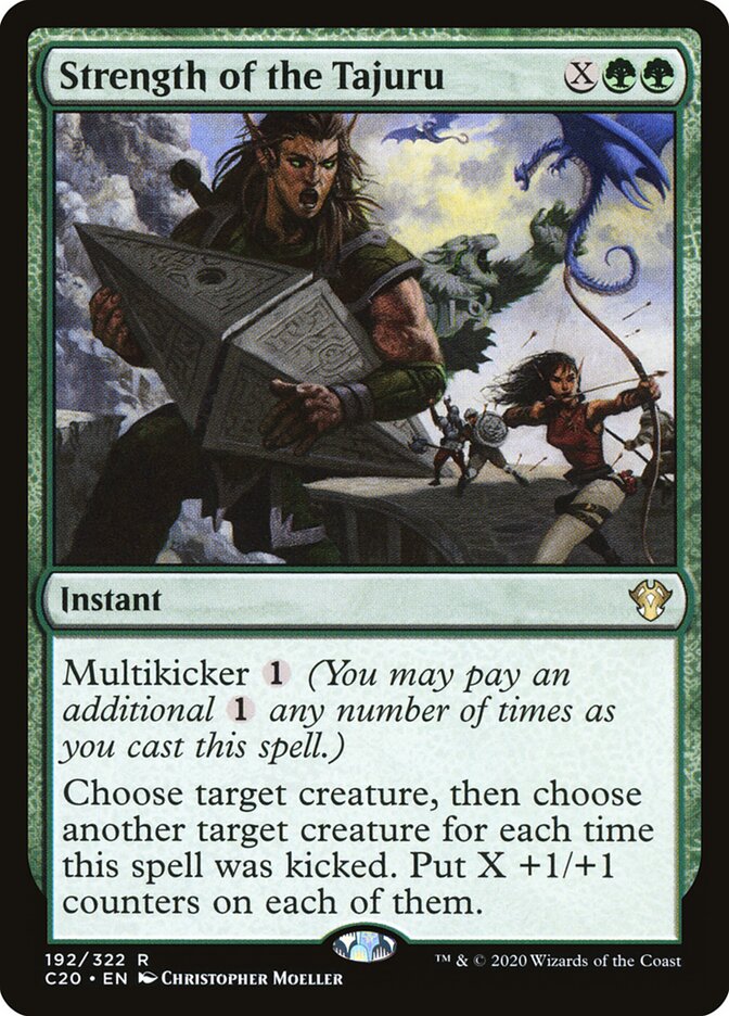 Força dos Tajuru / Strength of the Tajuru - Magic: The Gathering - MoxLand