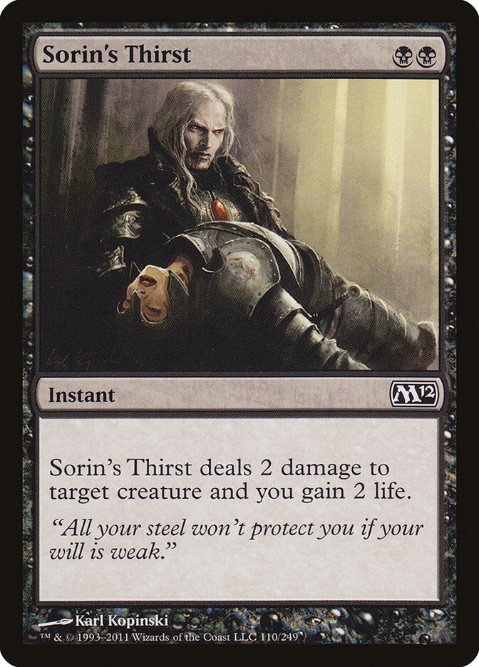 Sede de Sorin / Sorin's Thirst - Magic: The Gathering - MoxLand