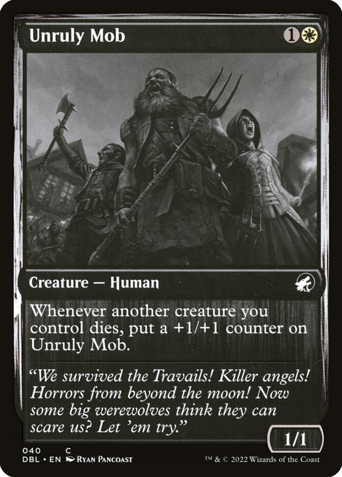 Turba Incontrolável / Unruly Mob - Magic: The Gathering - MoxLand