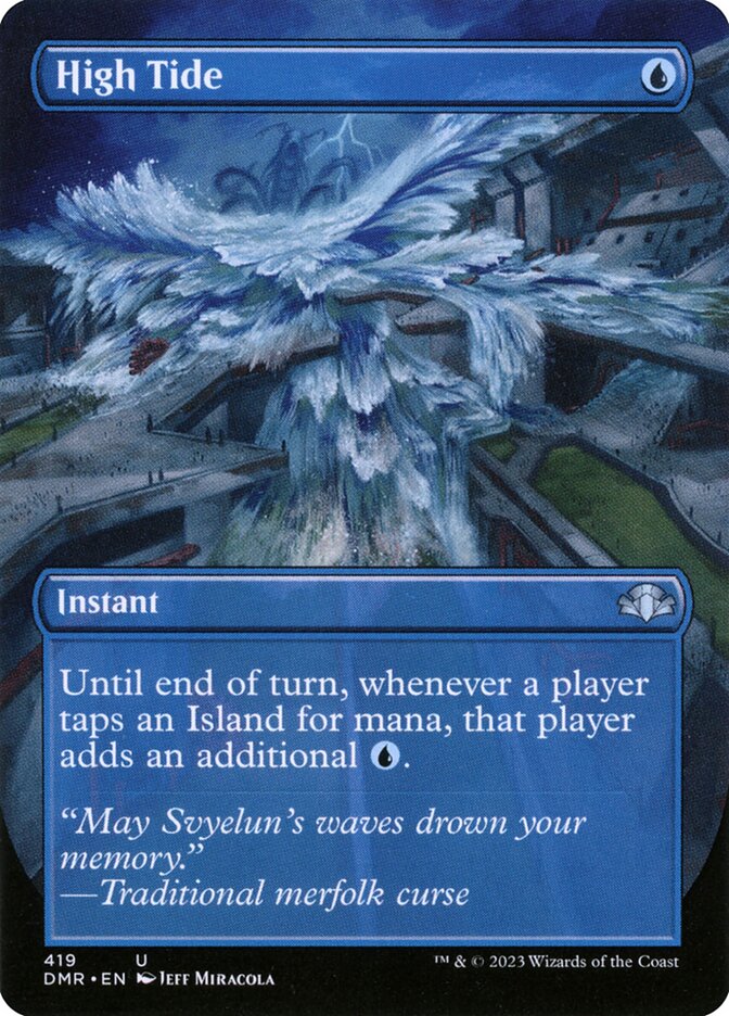 Maré Alta / High Tide - Magic: The Gathering - MoxLand
