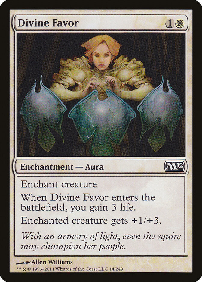 Proteção Divina / Divine Favor - Magic: The Gathering - MoxLand
