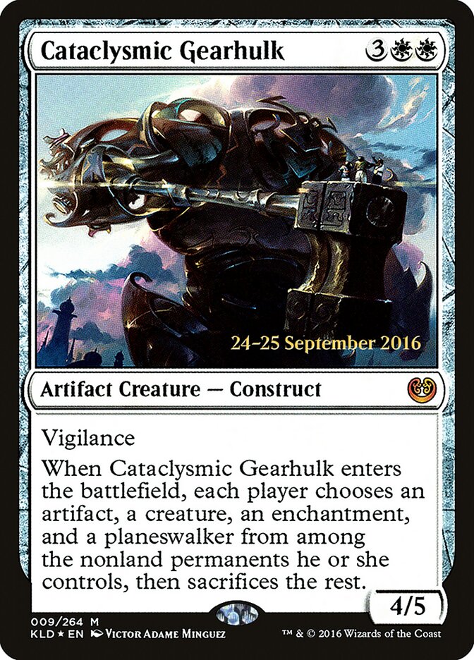 Mecanotitã Cataclísmico / Cataclysmic Gearhulk - Magic: The Gathering - MoxLand