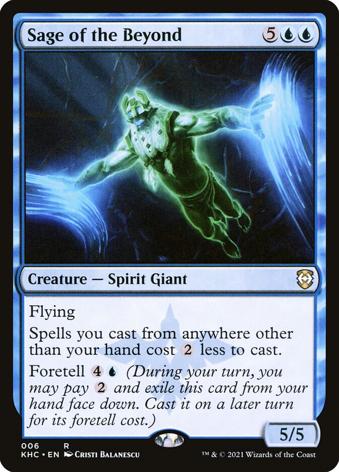 Sábio do Além / Sage of the Beyond - Magic: The Gathering - MoxLand