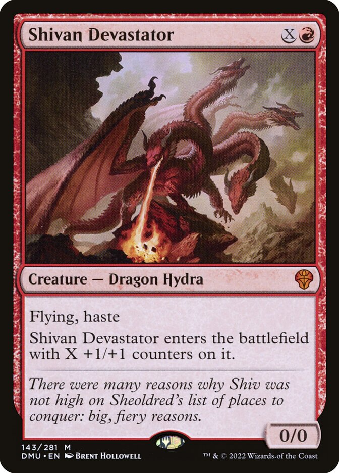 Devastador de Shiv / Shivan Devastator - Magic: The Gathering - MoxLand