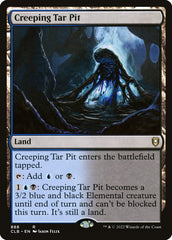 Poço de Piche Rastejante / Creeping Tar Pit - Magic: The Gathering - MoxLand