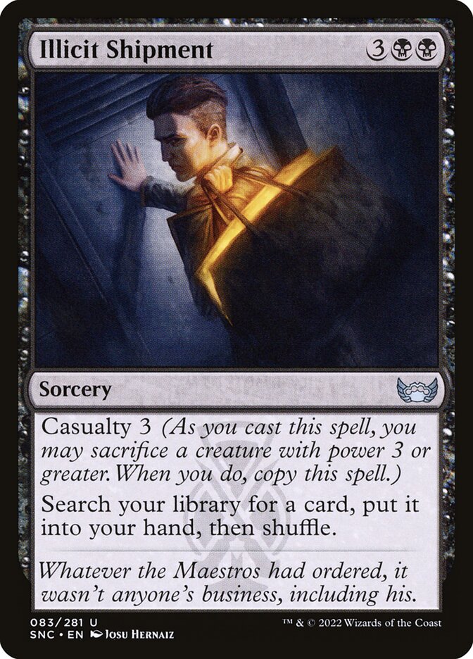 Carregamento Ilícito / Illicit Shipment - Magic: The Gathering - MoxLand