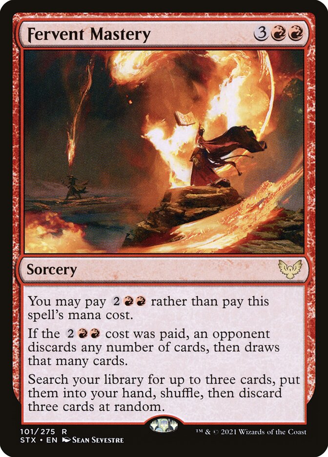 Maestria Fervente / Fervent Mastery - Magic: The Gathering - MoxLand