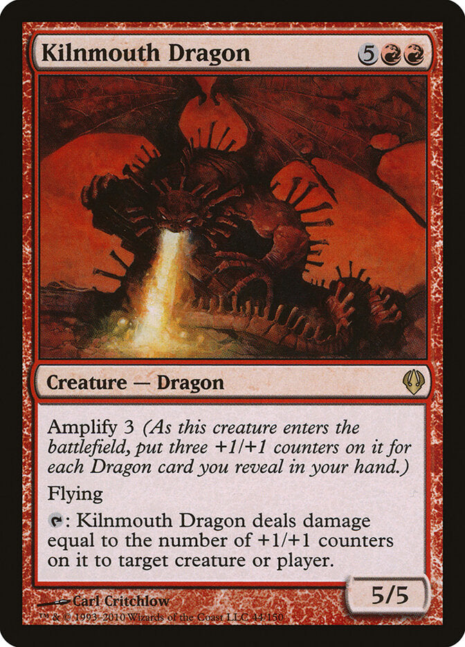 Dragão Boca de Fornalha / Kilnmouth Dragon - Magic: The Gathering - MoxLand