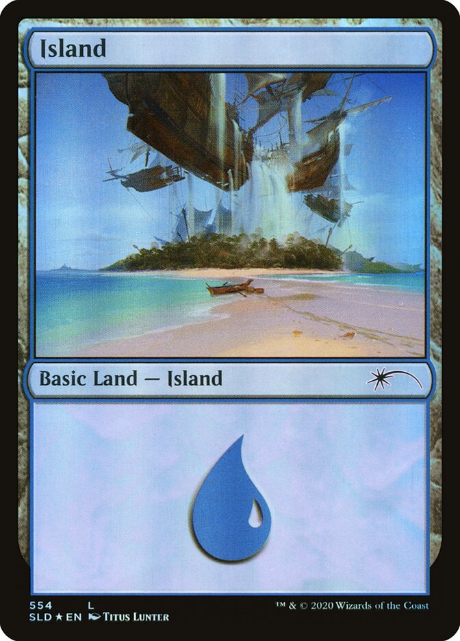 Ilha / Island - Magic: The Gathering - MoxLand