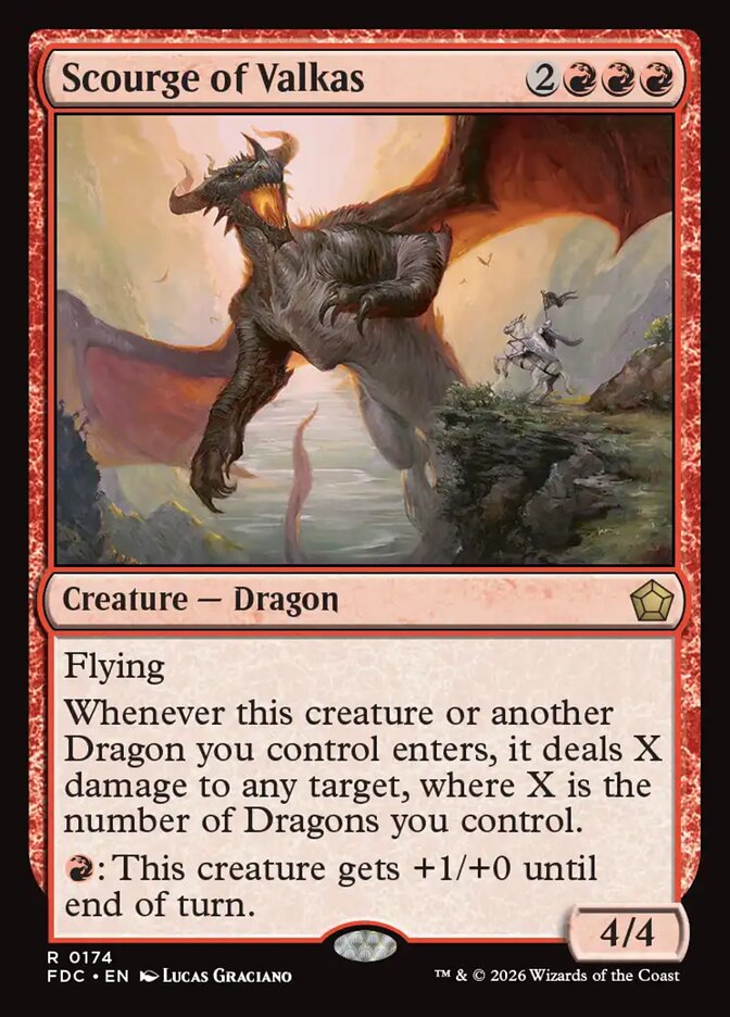 Flagelo de Valkas / Scourge of Valkas - Magic: The Gathering - MoxLand