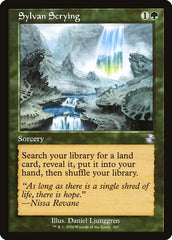 Auspício Silvestre / Sylvan Scrying - Magic: The Gathering - MoxLand