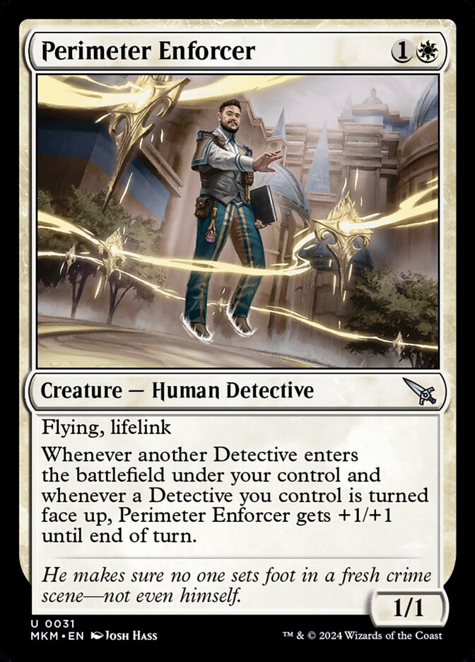Impositor do Perímetro / Perimeter Enforcer - Magic: The Gathering - MoxLand