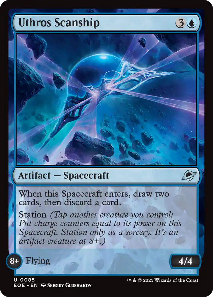 Nave-radar Uthros / Uthros Scanship - Magic: The Gathering - MoxLand