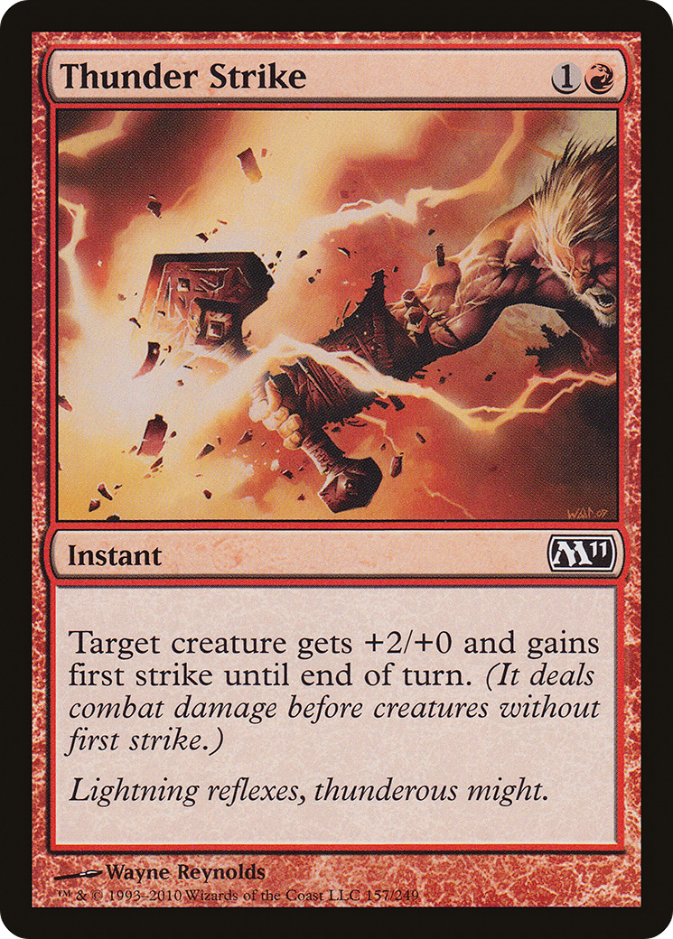 Golpe Trovejante / Thunder Strike - Magic: The Gathering - MoxLand