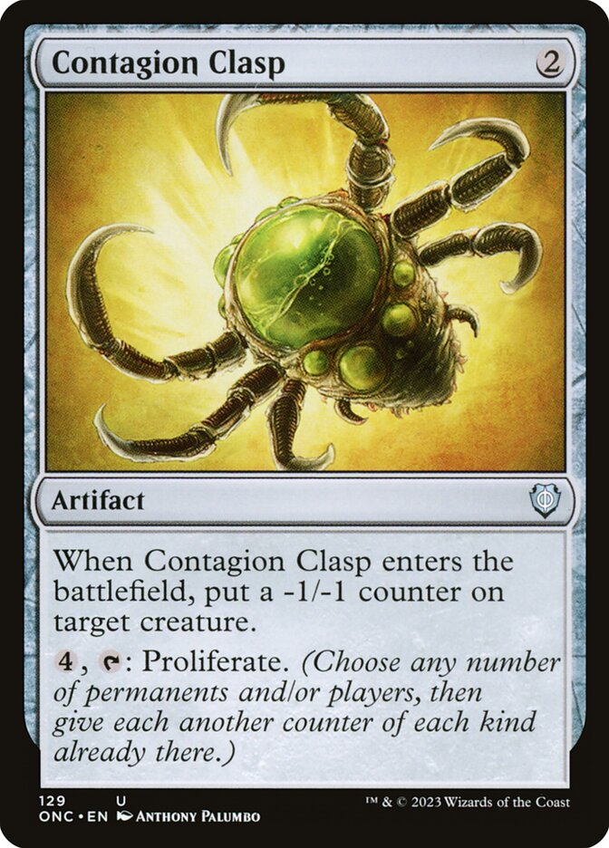 Gancho de Contágio / Contagion Clasp - Magic: The Gathering - MoxLand