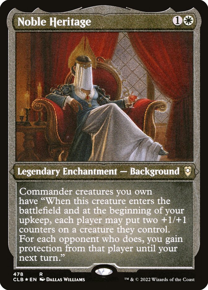 Ascendência Nobre / Noble Heritage - Magic: The Gathering - MoxLand