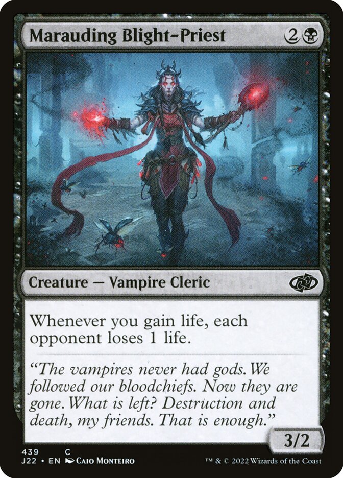 Sacerdote da Praga Saqueador / Marauding Blight-Priest - Magic: The Gathering - MoxLand