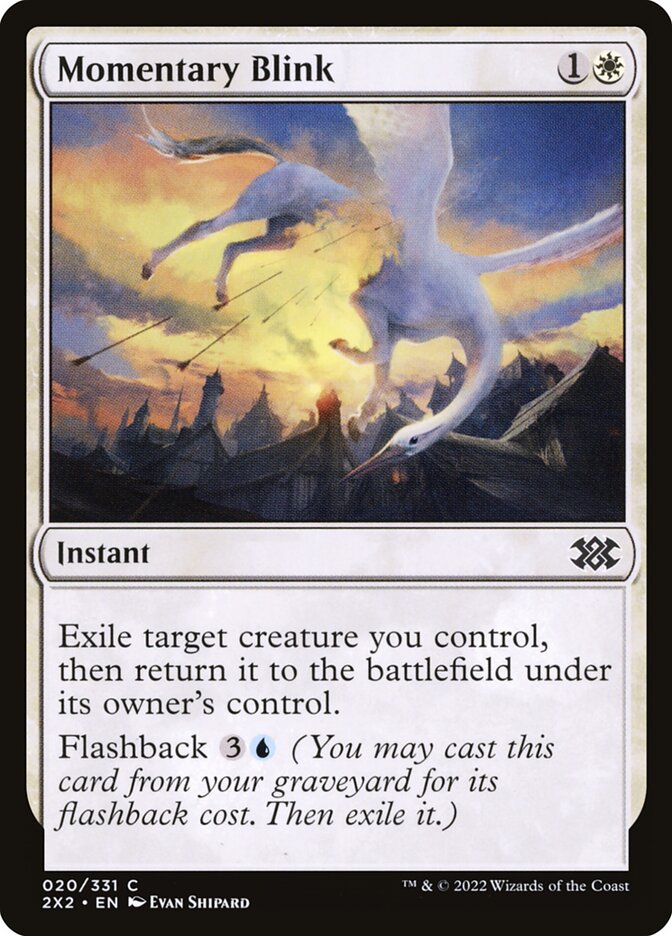 Piscadela Momentânea / Momentary Blink - Magic: The Gathering - MoxLand