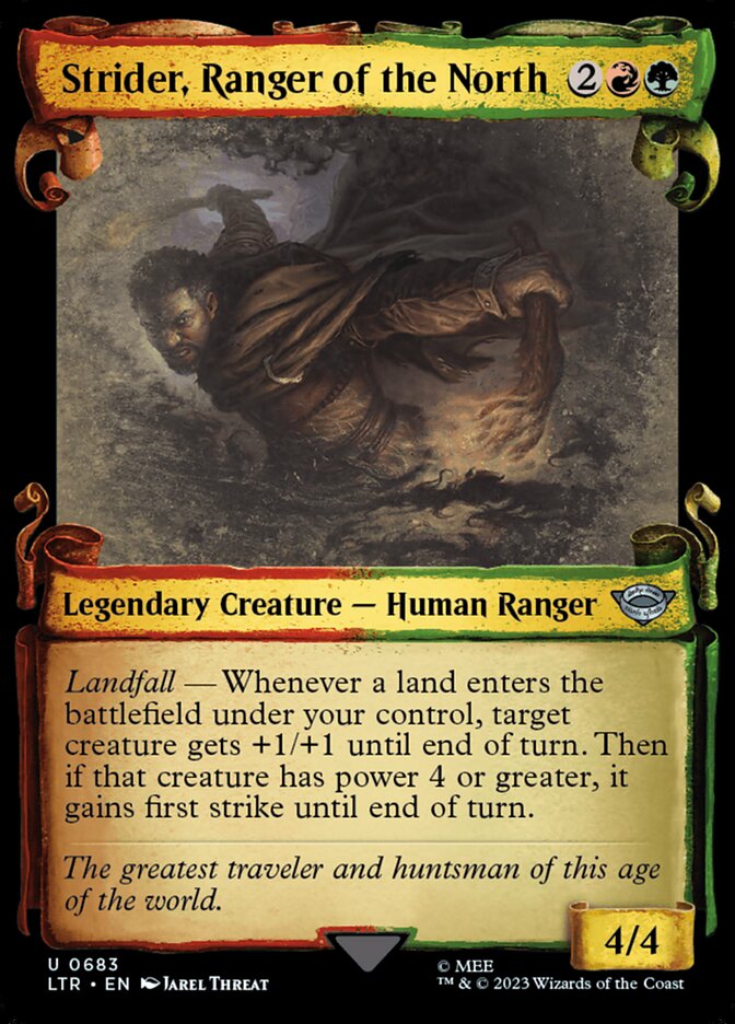 Passolargo, Caminheiro do Norte / Strider, Ranger of the North - Magic: The Gathering - MoxLand