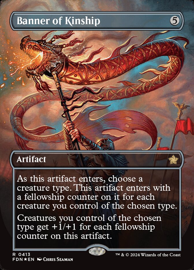 Estandarte do Parentesco / Banner of Kinship - Magic: The Gathering - MoxLand