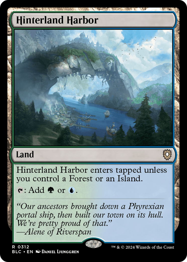Porto do Interior / Hinterland Harbor - Magic: The Gathering - MoxLand