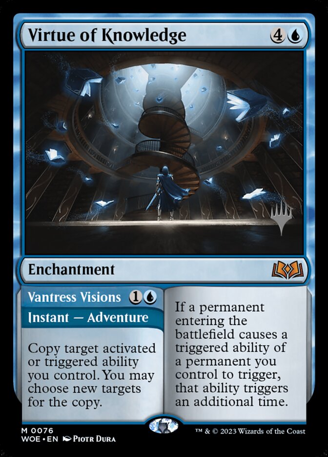 Virtue of Knowledge / Vantress Visions - Magic: The Gathering - MoxLand